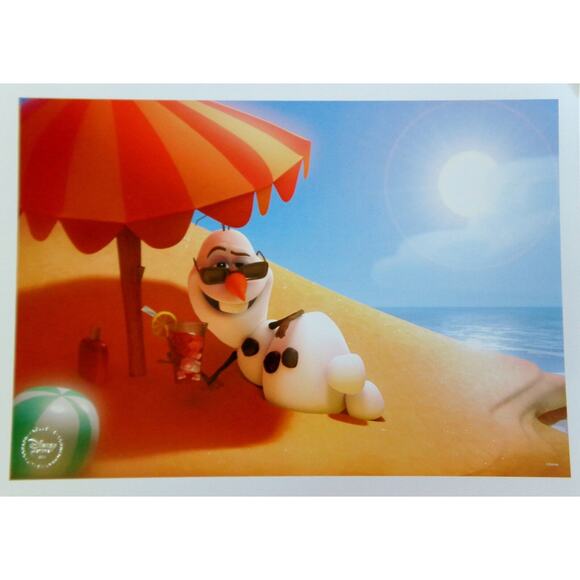 NEW Frozen Elsa Anna 4 LITHO PRINT Posters & MOVIE 2Disc BluRay DVD Digitial HD - Picture 8 of 12